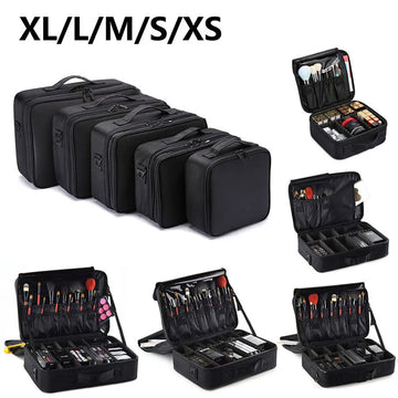 Professional Makeup Case Female Travel Big Capacity Beauty Nail ToolBox Cosmetic