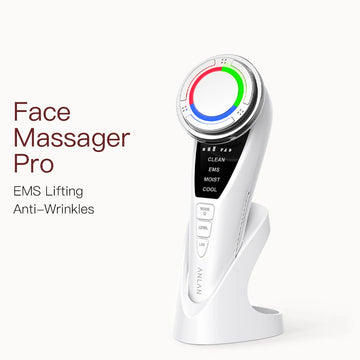 Facial Massager Pro Face Lifting Skin Rejuvenation Cold Hot Compress Deep Cleaning Anti-aging Skincare Beauty Device