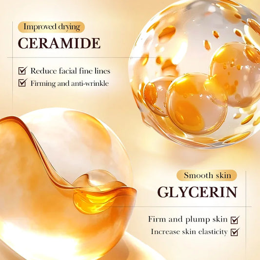 SADOER 24K Gold Collagen Facial Mask | Anti-Aging, Firming & Moisturizing Sheet Mask | Wrinkle Treatment