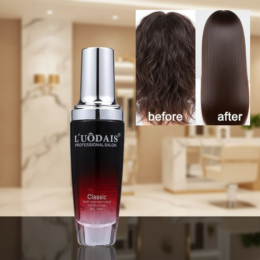 Argan Oil Hair Serum (80ml) | Repairing Essence for Damaged Hair, Frizz Control & Shine | Heat Protectant